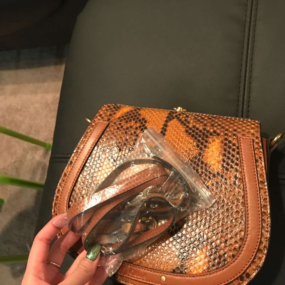 Nile Small Python Bracelet Crossbody Bag - Picture 3 of 5